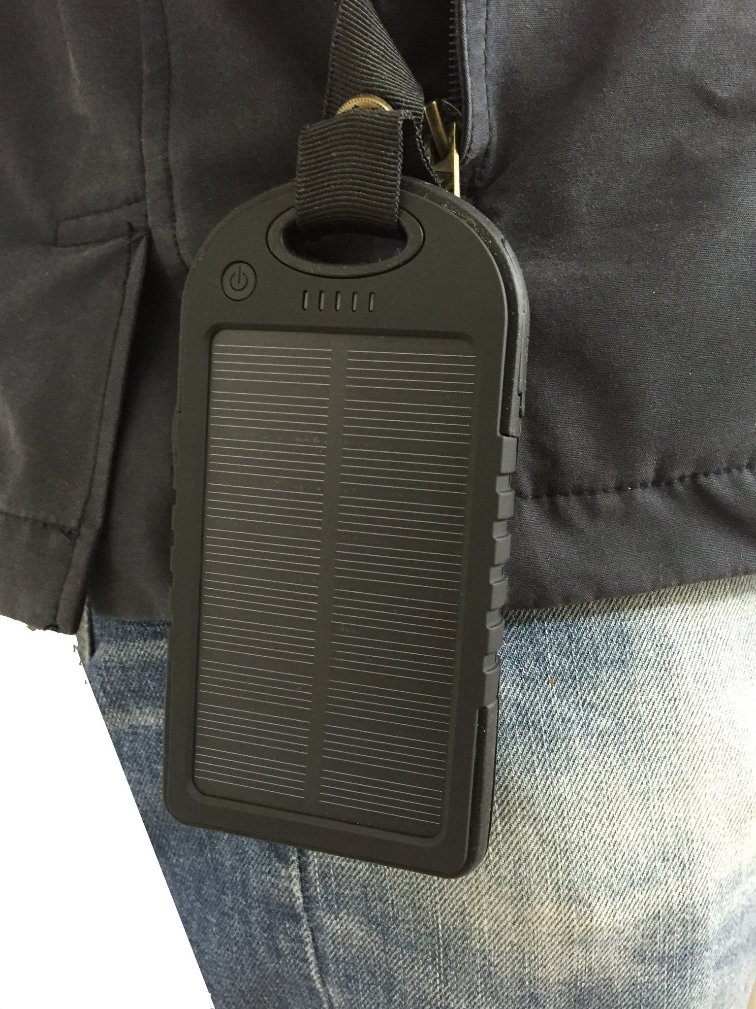 AyeGear Solar Power Bank with LED Torch (5200mAH) , Accessory - AyeGear - Travel Clothing, Carry Your iPad | Travel Vests | Hoodies | Jackets | Tees, AyeGear - Travel Clothing, Carry Your iPad | Travel Vests | Hoodies | Jackets | Tees
 - 3